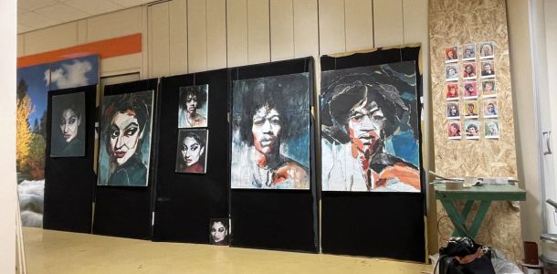 7. kijkje in atelier